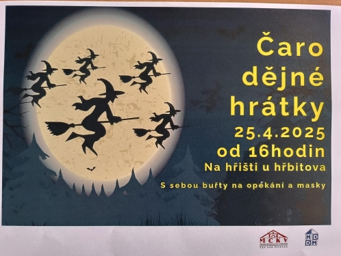 Čarodějné hrátky na hříšti u hřbitova